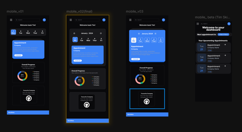 [Example of a variety of designs]